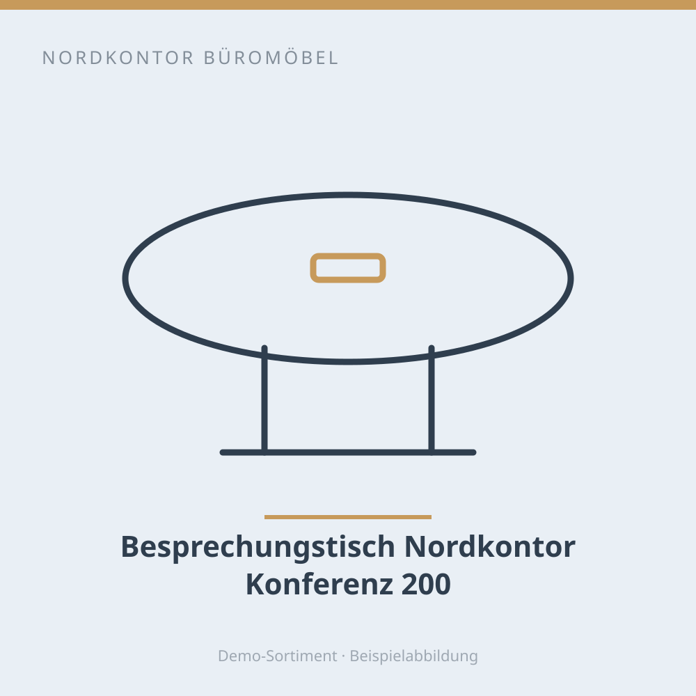 Besprechungstisch Nordkontor Konferenz 200