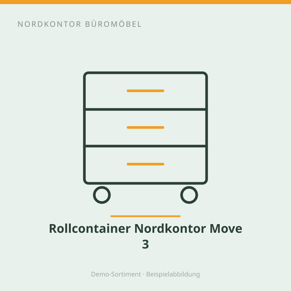 Rollcontainer Nordkontor Move 3
