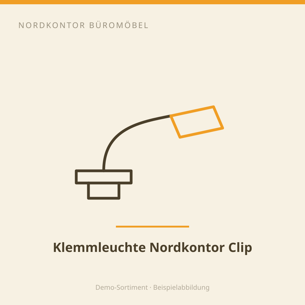 Klemmleuchte Nordkontor Clip