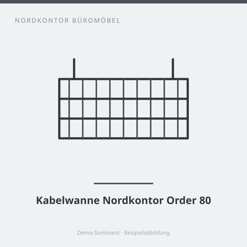 Kabelwanne Nordkontor Order 80