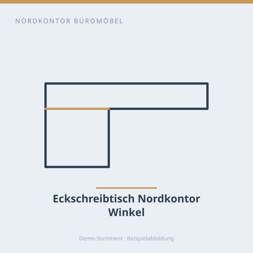 [NK-TIS-300] Eckschreibtisch Nordkontor Winkel
