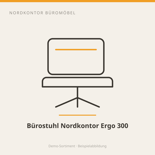 [NK-STU-100] Bürostuhl Nordkontor Ergo 300