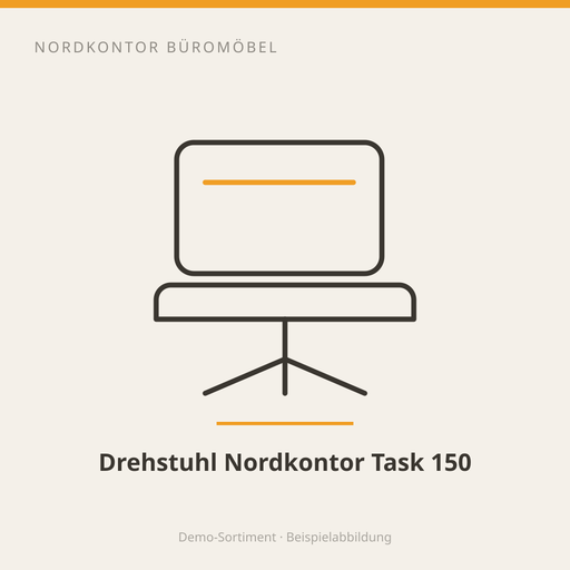 [NK-STU-200] Drehstuhl Nordkontor Task 150