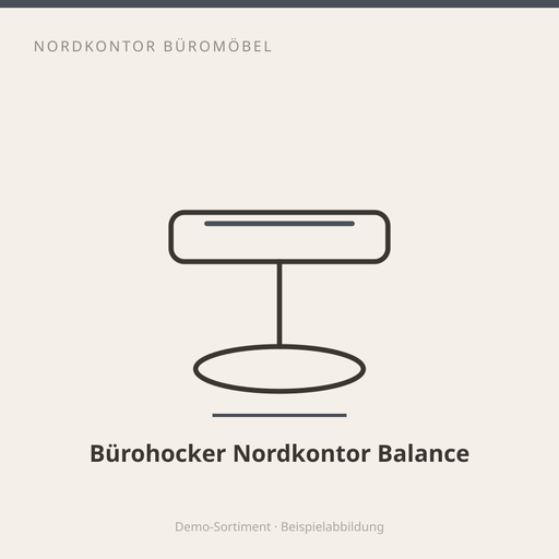 [NK-STU-400] Bürohocker Nordkontor Balance