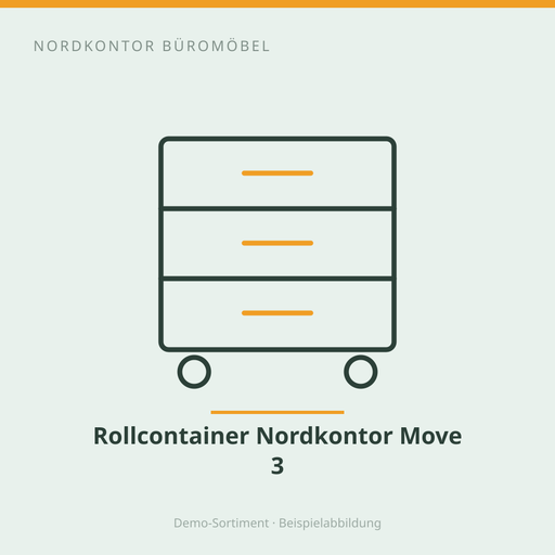 Rollcontainer Nordkontor Move 3