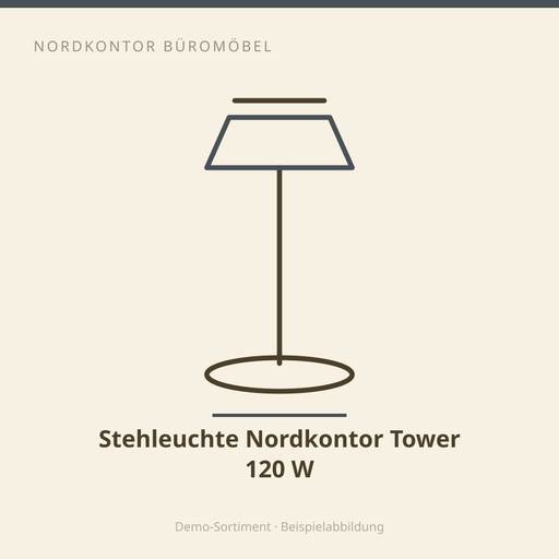 [NK-LIC-200] Stehleuchte Nordkontor Tower 120 W