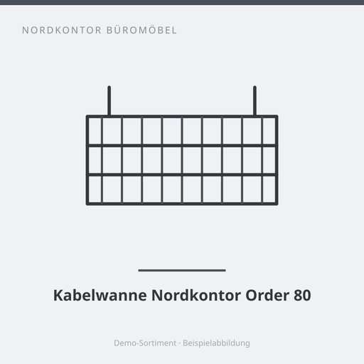 [NK-ZUB-300] Kabelwanne Nordkontor Order 80